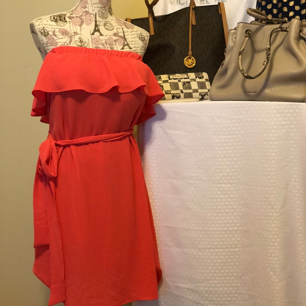 Michael Kors Strapless Mini dress